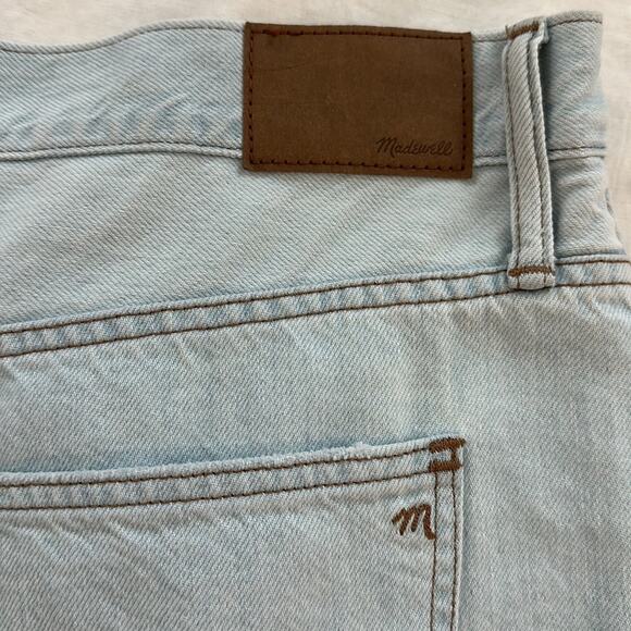 Madewell The Slouchy Boyjean Light Wrightlane Wash Ripped Edition Boyfriend 32 - Picture 14 of 16